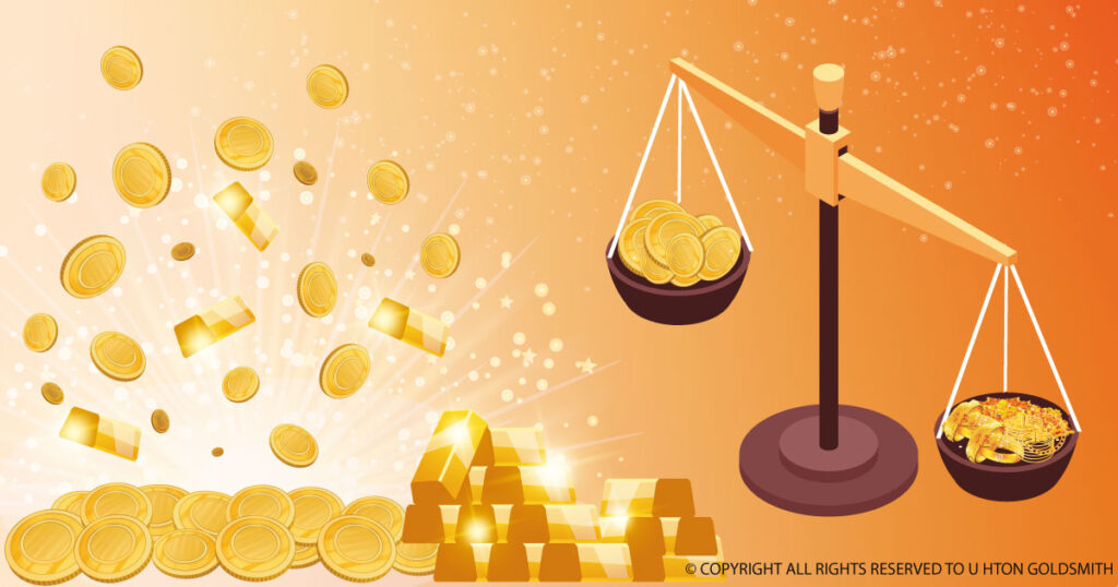 types of physical gold, u hton goldsmith, myanmar