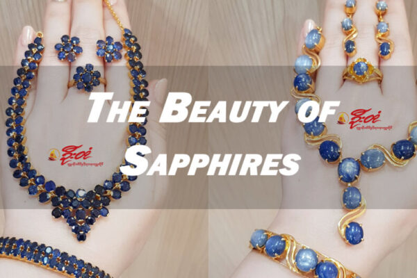 beauty of sapphires, u hton goldsmith, myanmar
